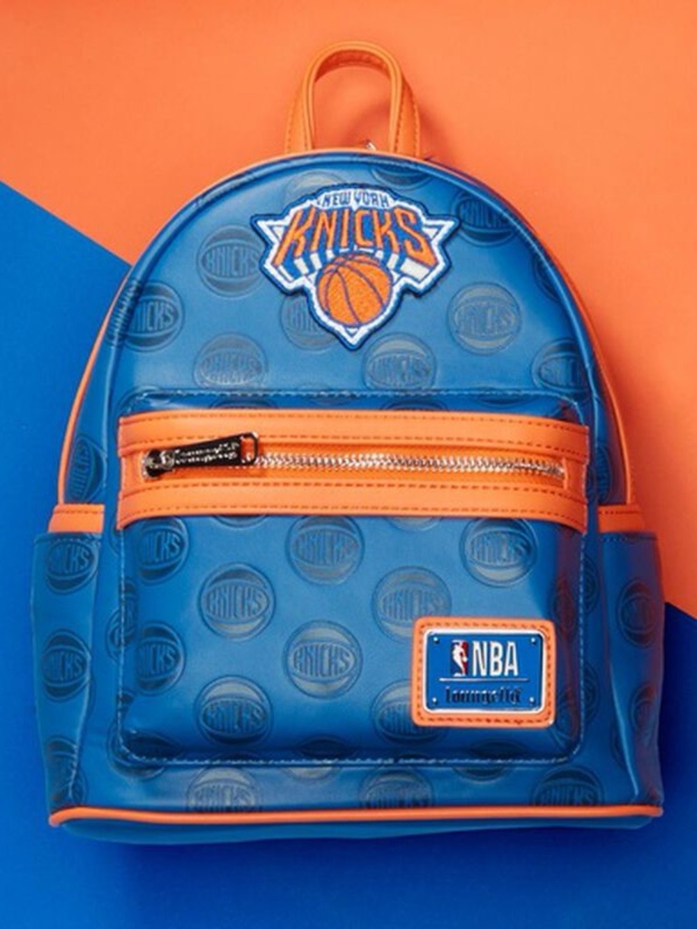 NWT NBA New York Knicks Logo Mini Backpack